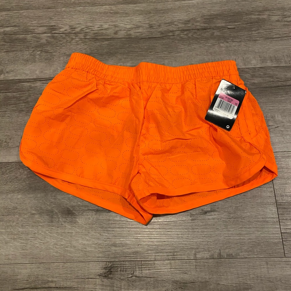 Orange Running Shorts NWT